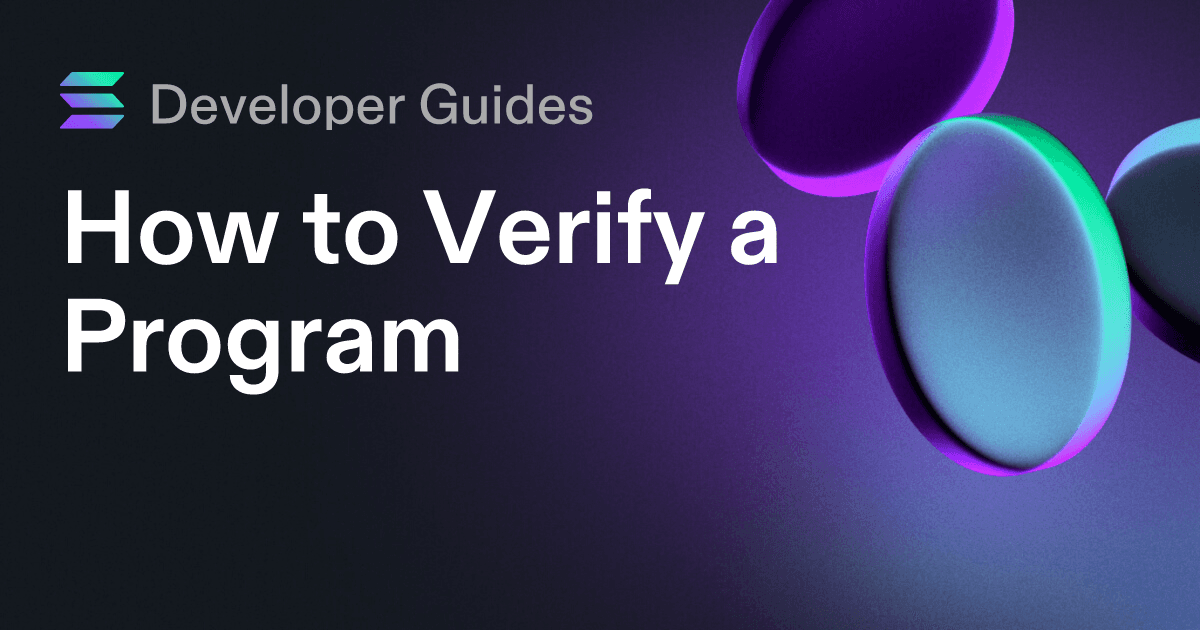 How to Verify a Program